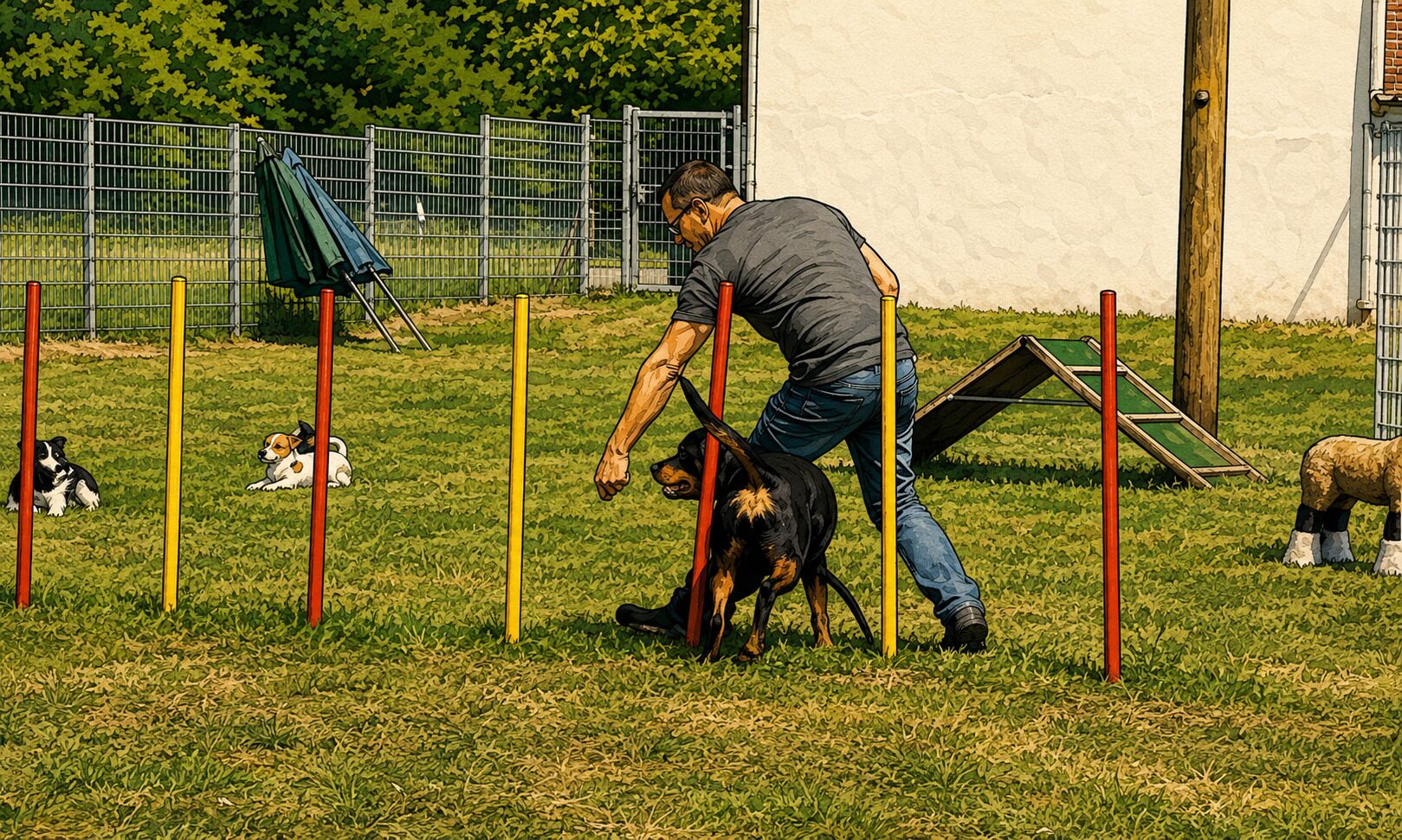 Hundeschule Wegberg: Training im Freien